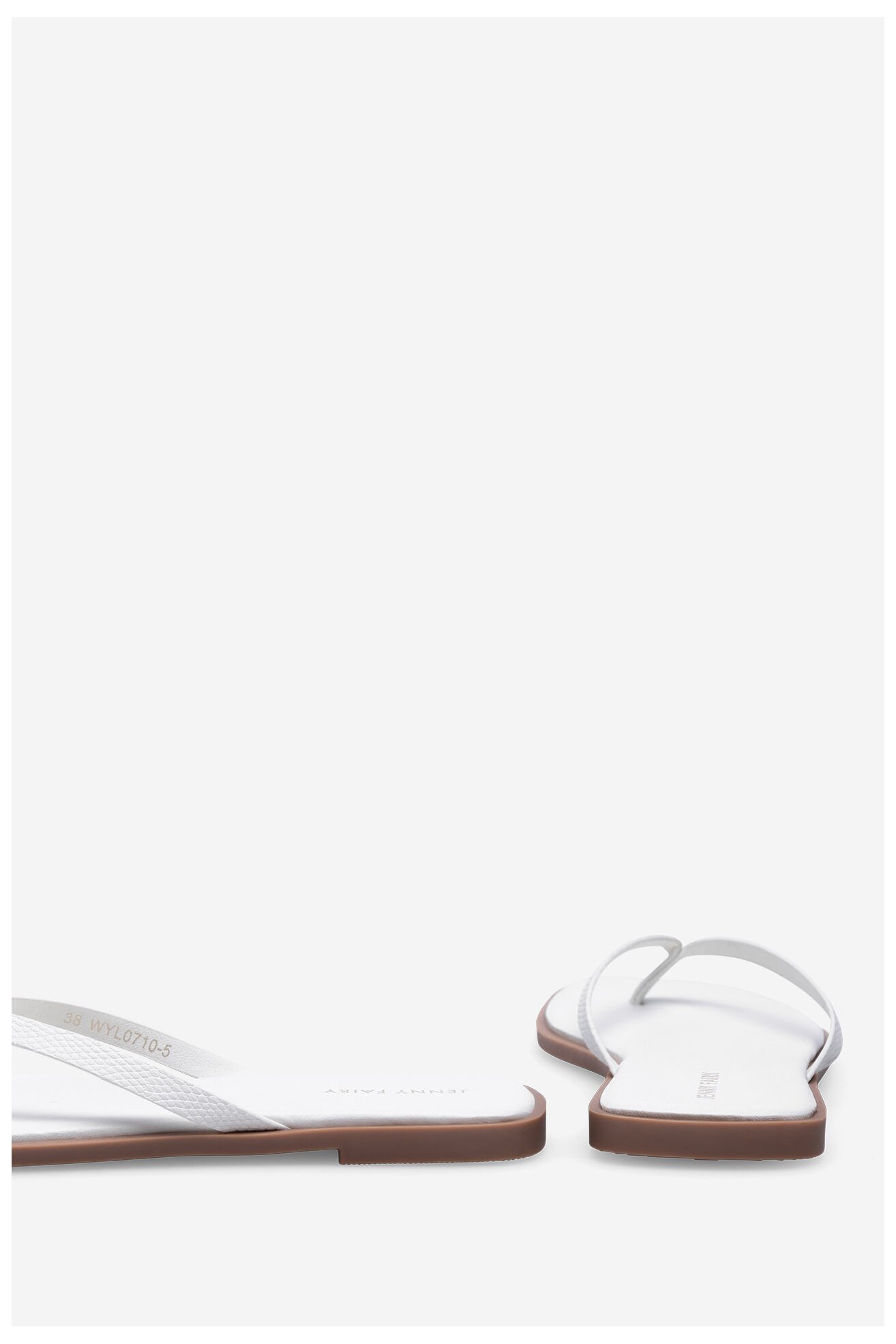 Papuče Jenny Fairy WYL0710-5 BELA