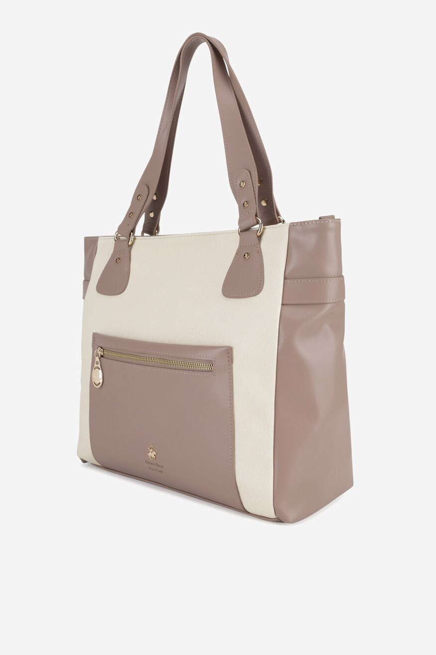 
                Beverly Hills Polo Club - Duża torebka shopper - 5903419784118