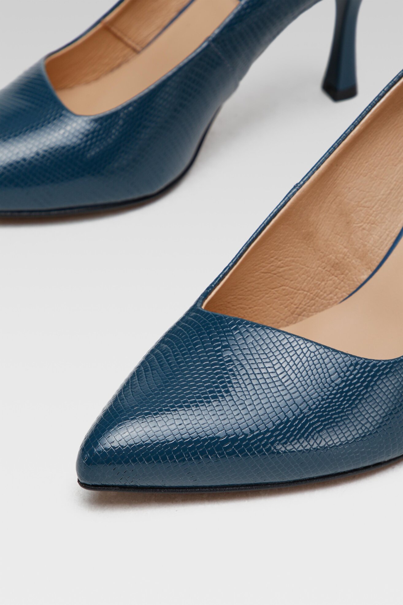 Czółenka Lasocki 1960-07 Turkusowy