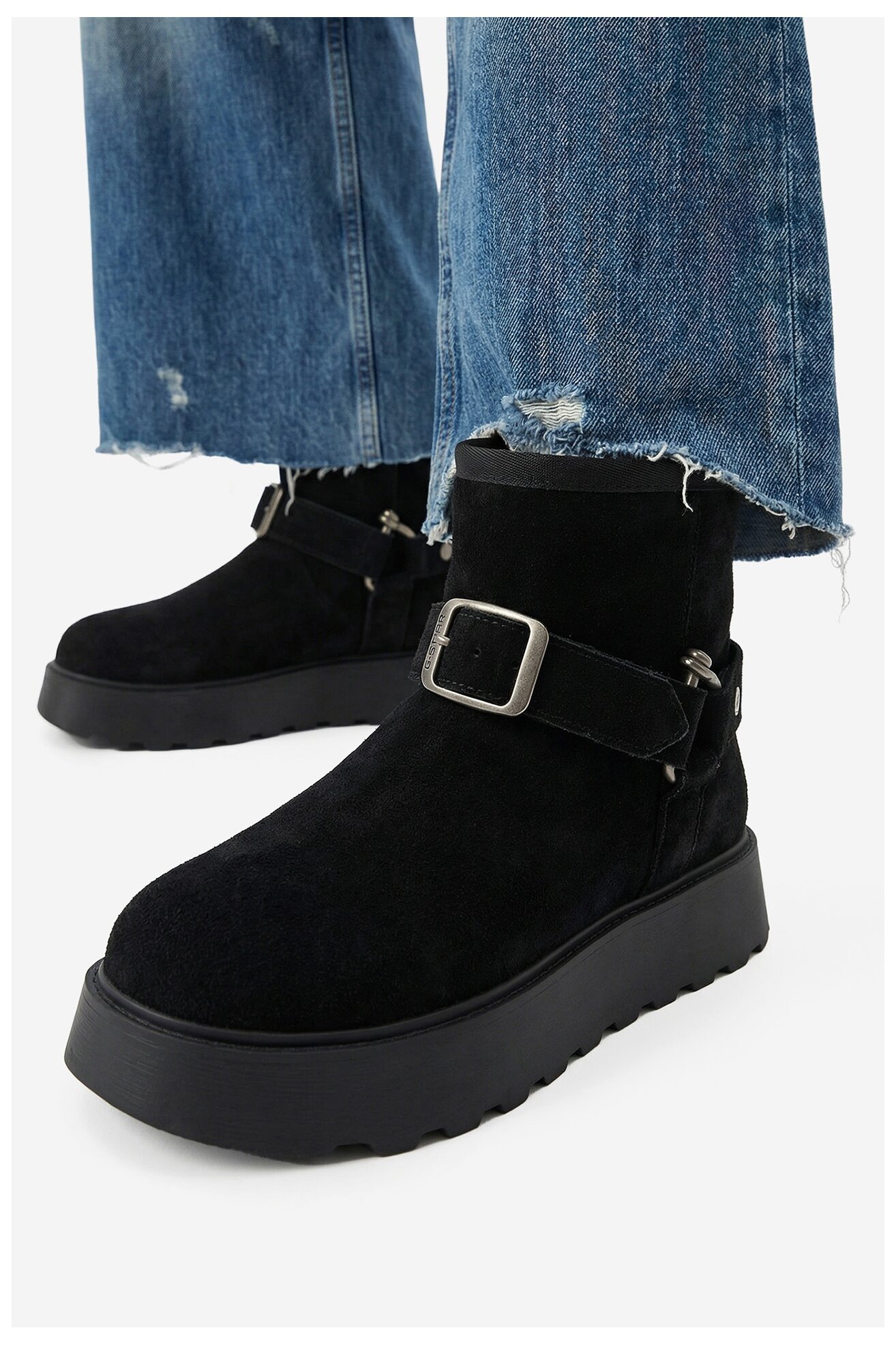 Kratke čizme G-STAR RAW CEO-ZEHRA-01 CRNA