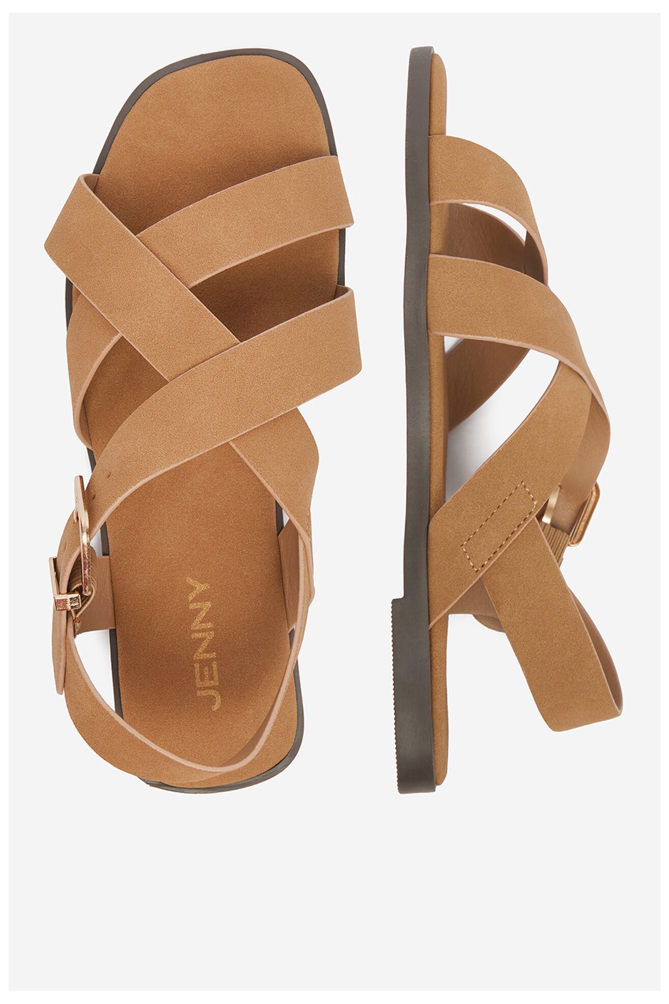 Sandały Jenny CEO-YLD-F9669 Camel