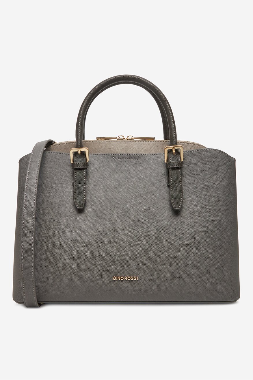 Kézitáska Gino Rossi SÖTÉTSZÜRKE - 5904862927237