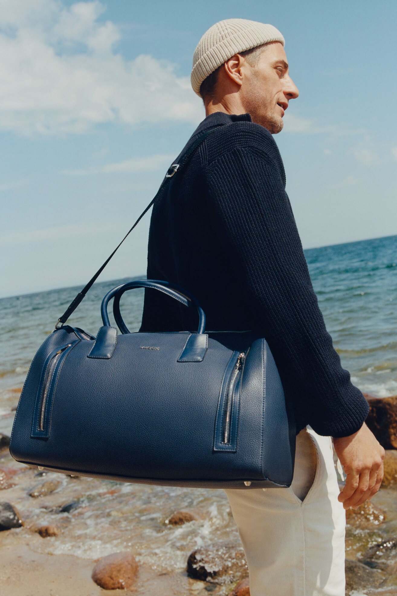 Мъжка чанта Lasocki BLT-U-161-90-06 КОБАЛТОВО СИНЬО