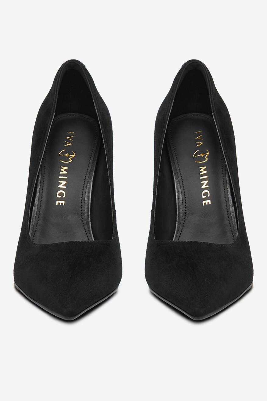 EVA MINGE - Szpilki zamszowe - 5906751274026