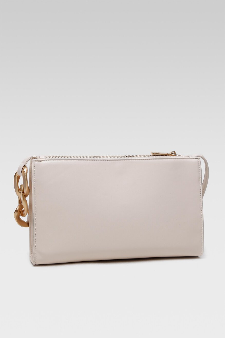 
                Quazi - Torebka bagietka pastelowa beżowa - 5904248188269