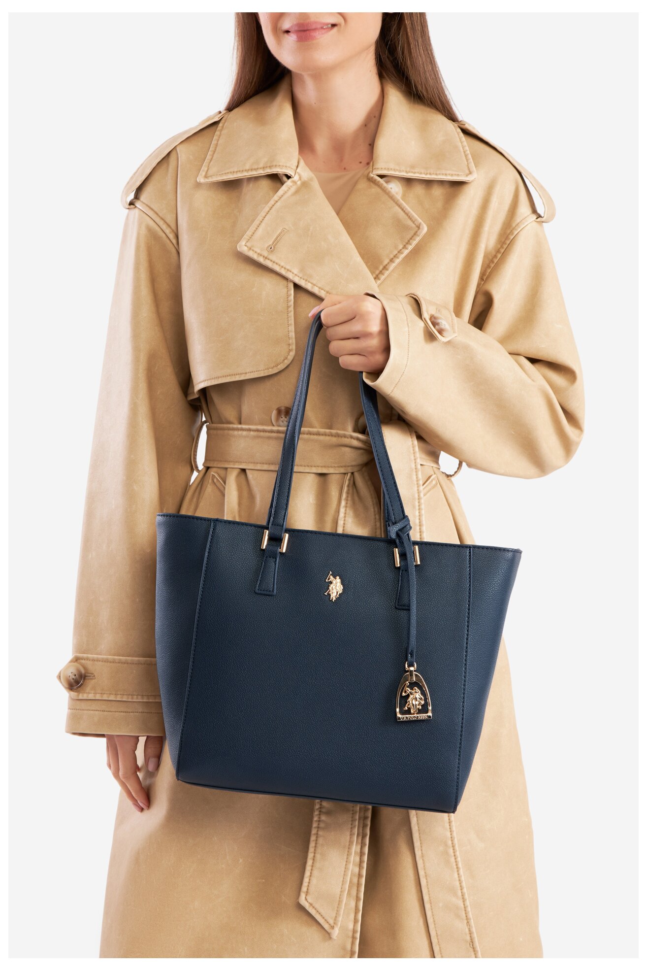 Torebka U.S. POLO ASSN. BIUXT6315WVP Granatowy