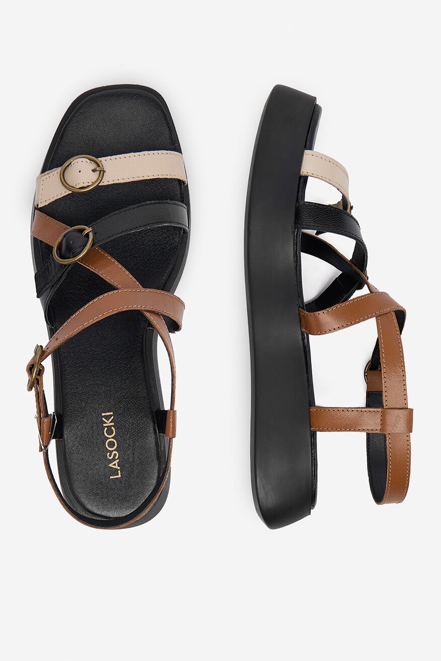 
                        Sandały Lasocki CEO-WI23-KEANY-03 Brązowy - 5906751746189