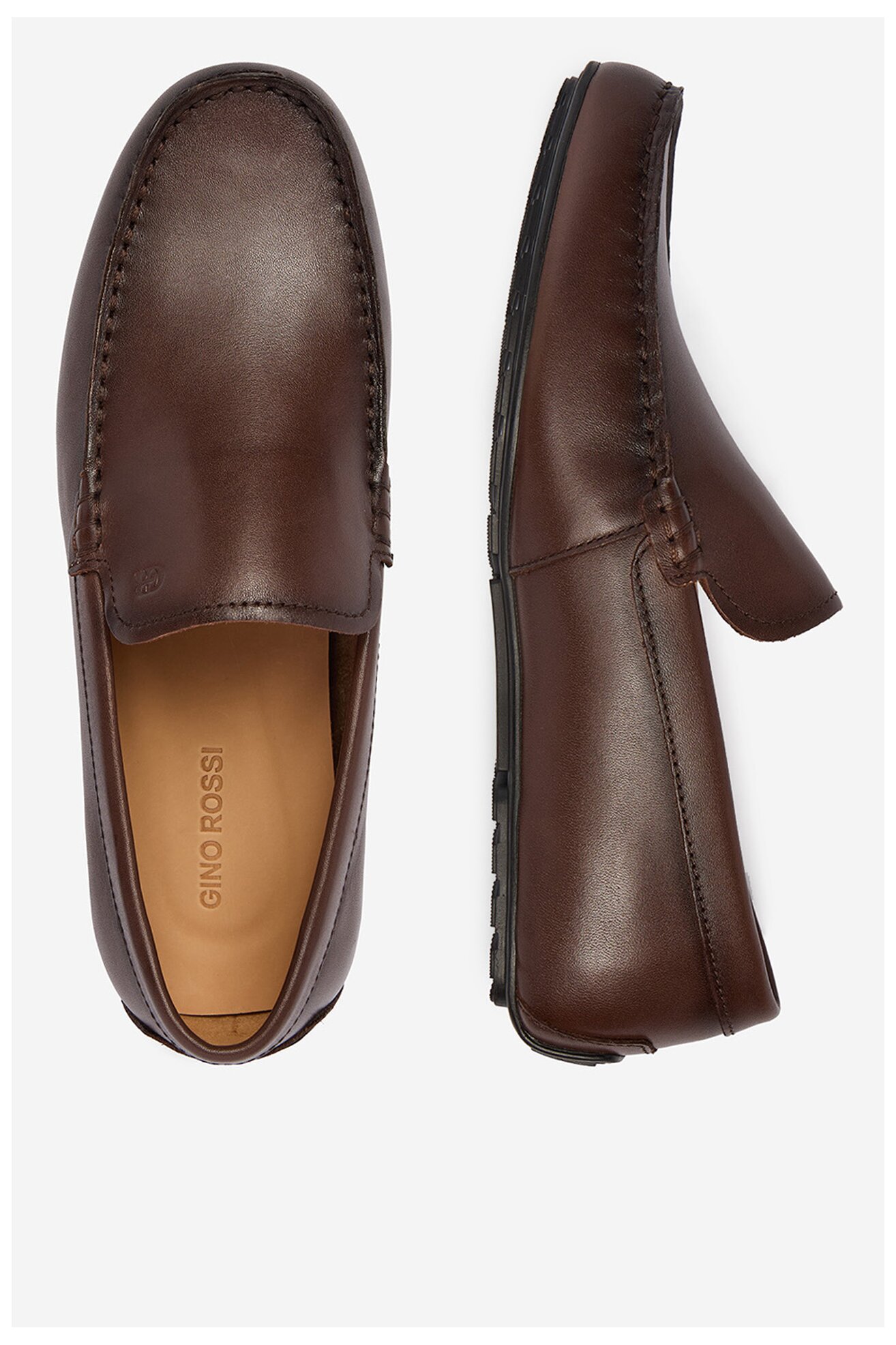Мокасини Gino Rossi CEO-LUIGI-03 125AM КАФЯВ
