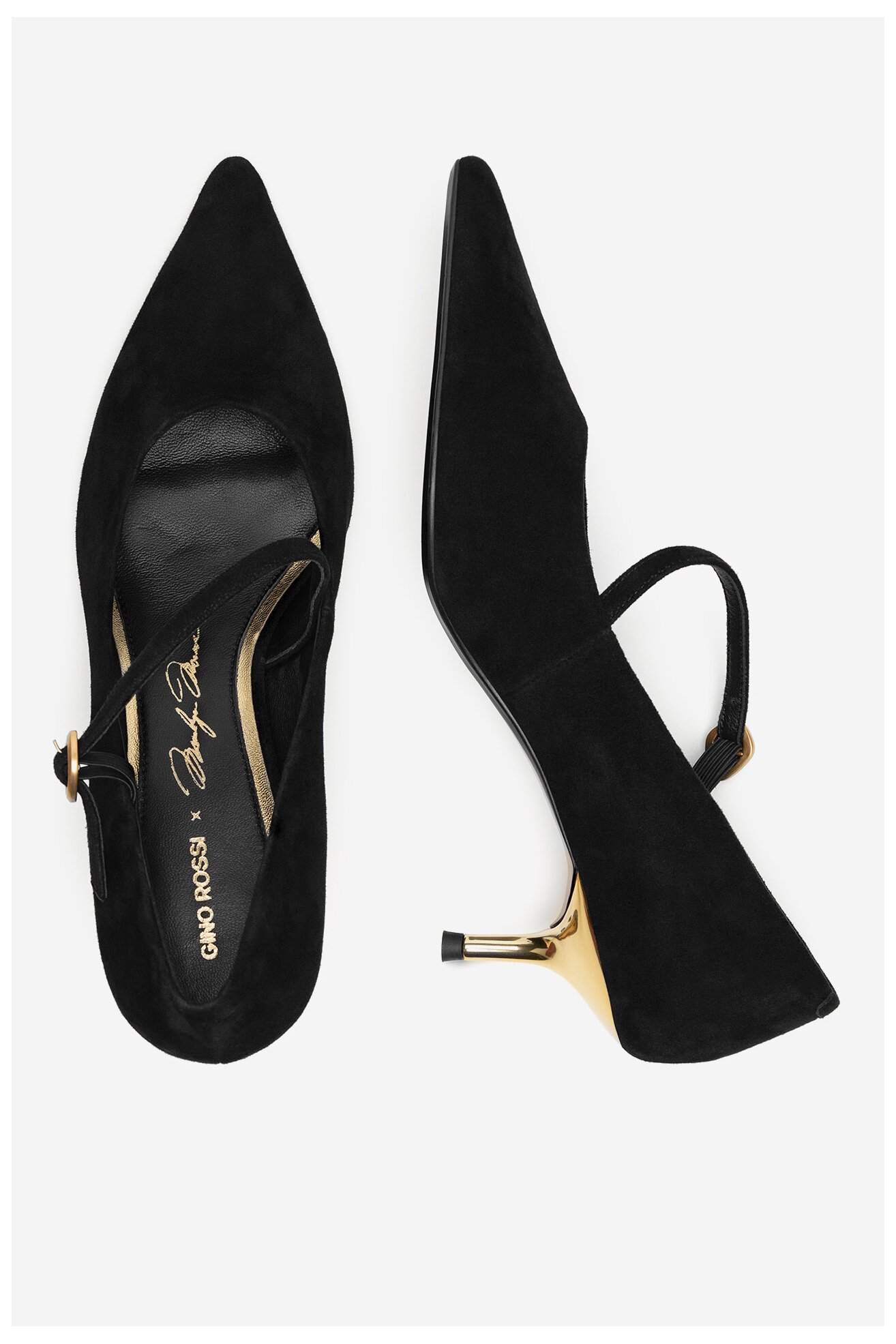 Cipele na štiklu Gino Rossi LILIAN-526-1. CRNA