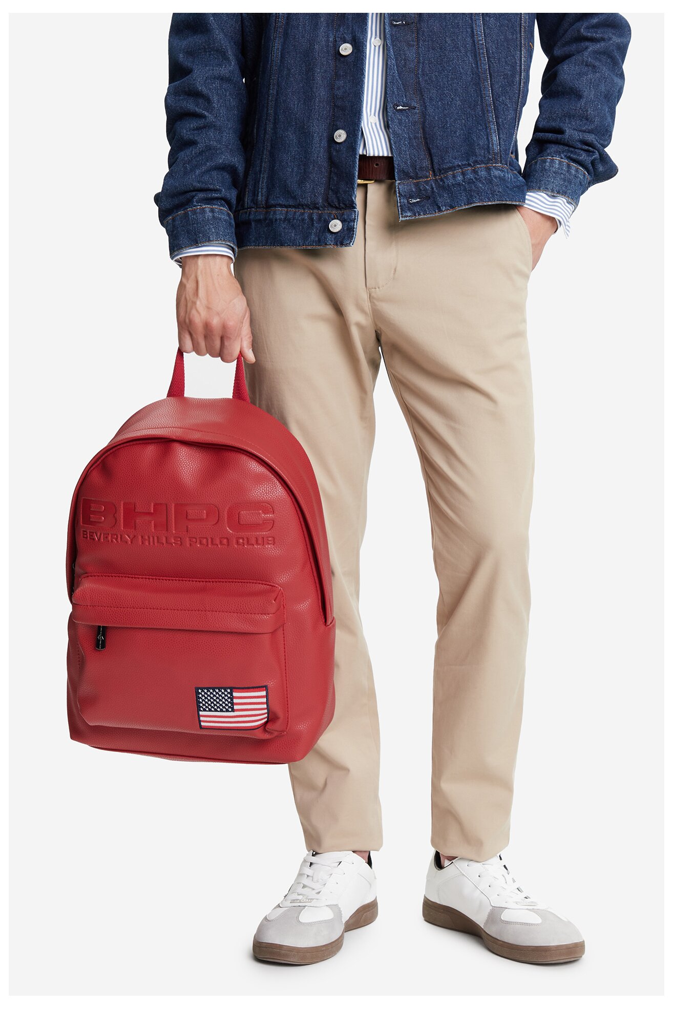 Рюкзак Beverly Hills Polo Club BHPC-H-001-08 ЧЕРВОНИЙ