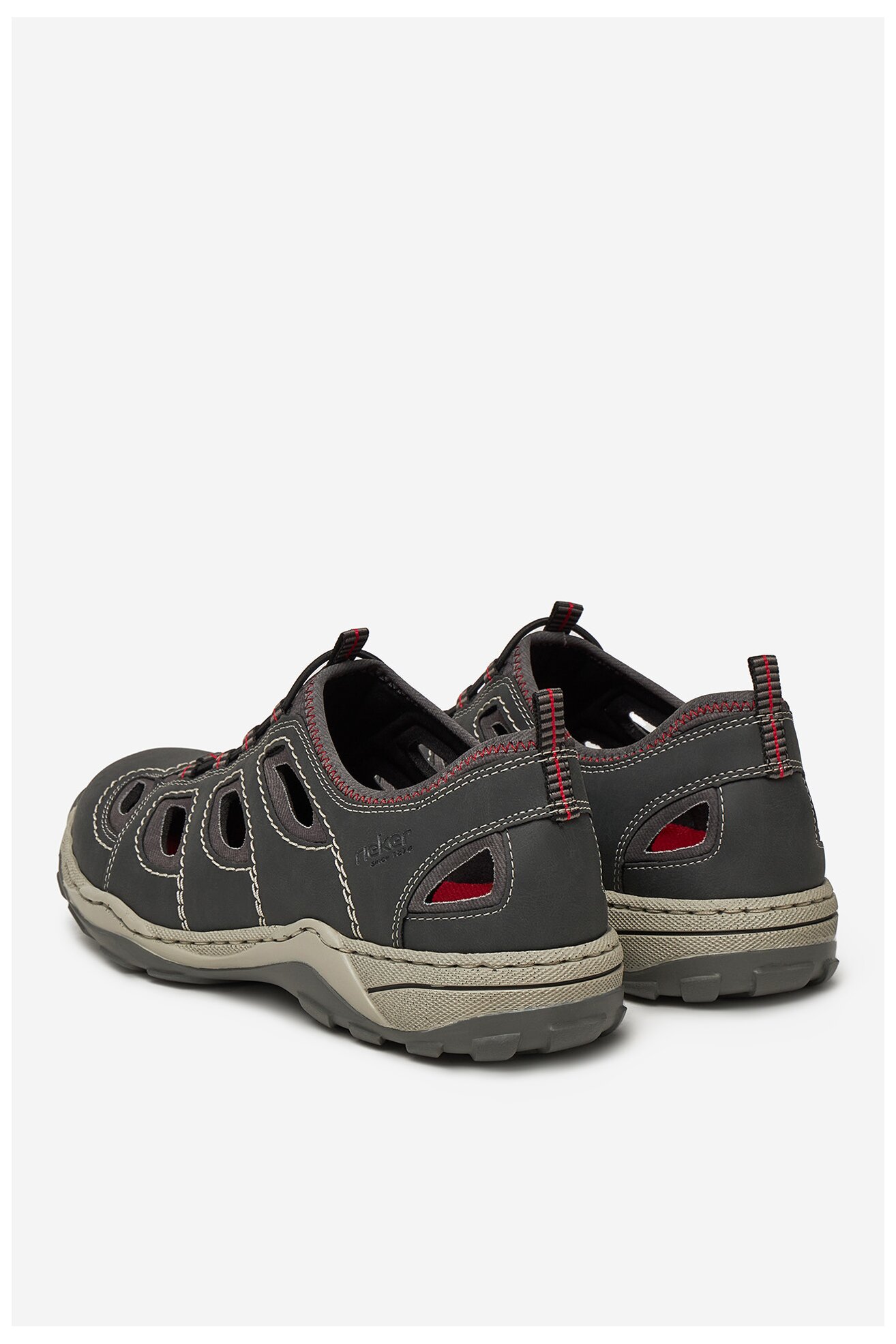 Szandál Rieker 08065-46 SZÜRKE