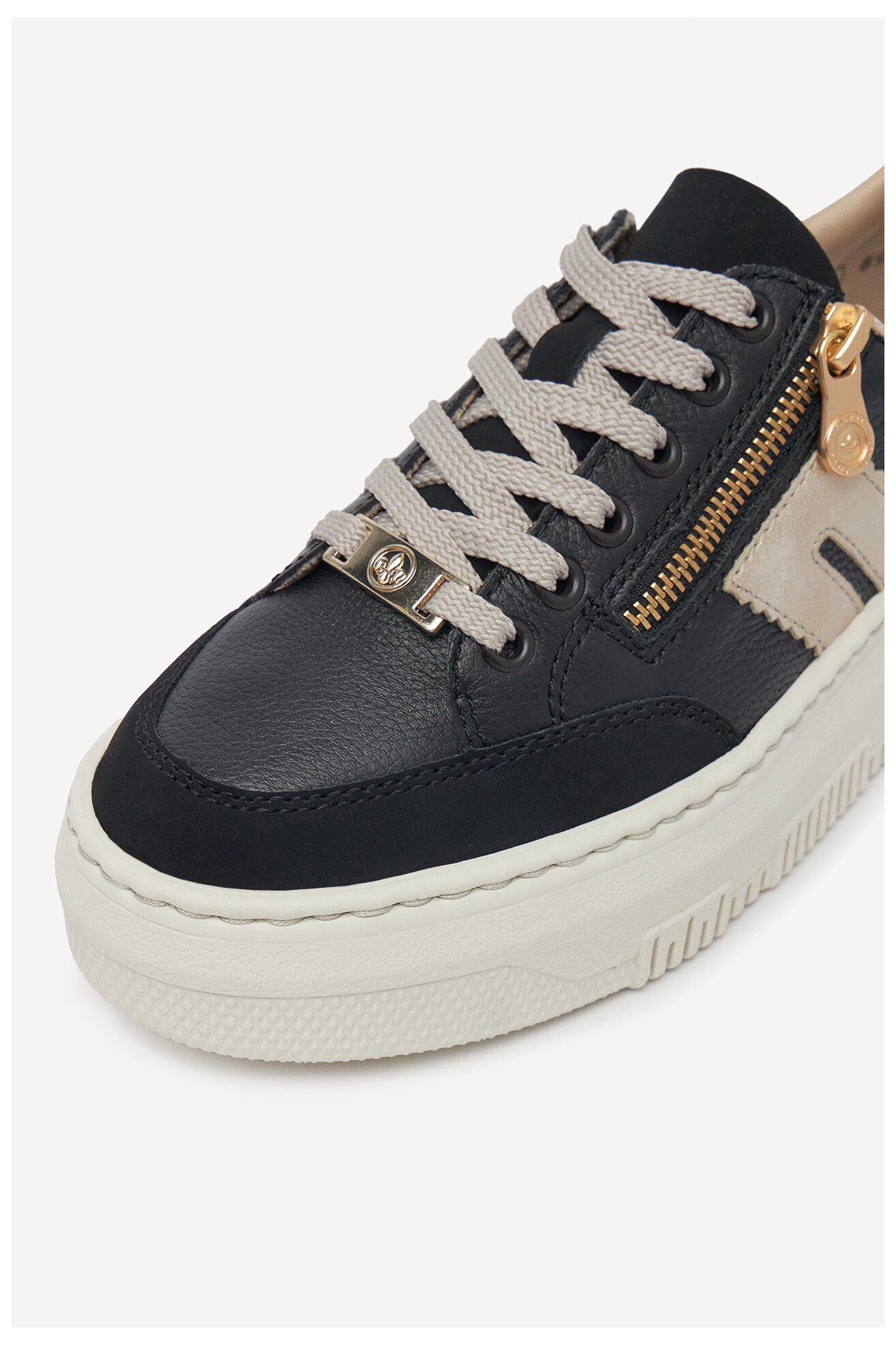 Tornacipő Rieker M1912-00 FEKETE