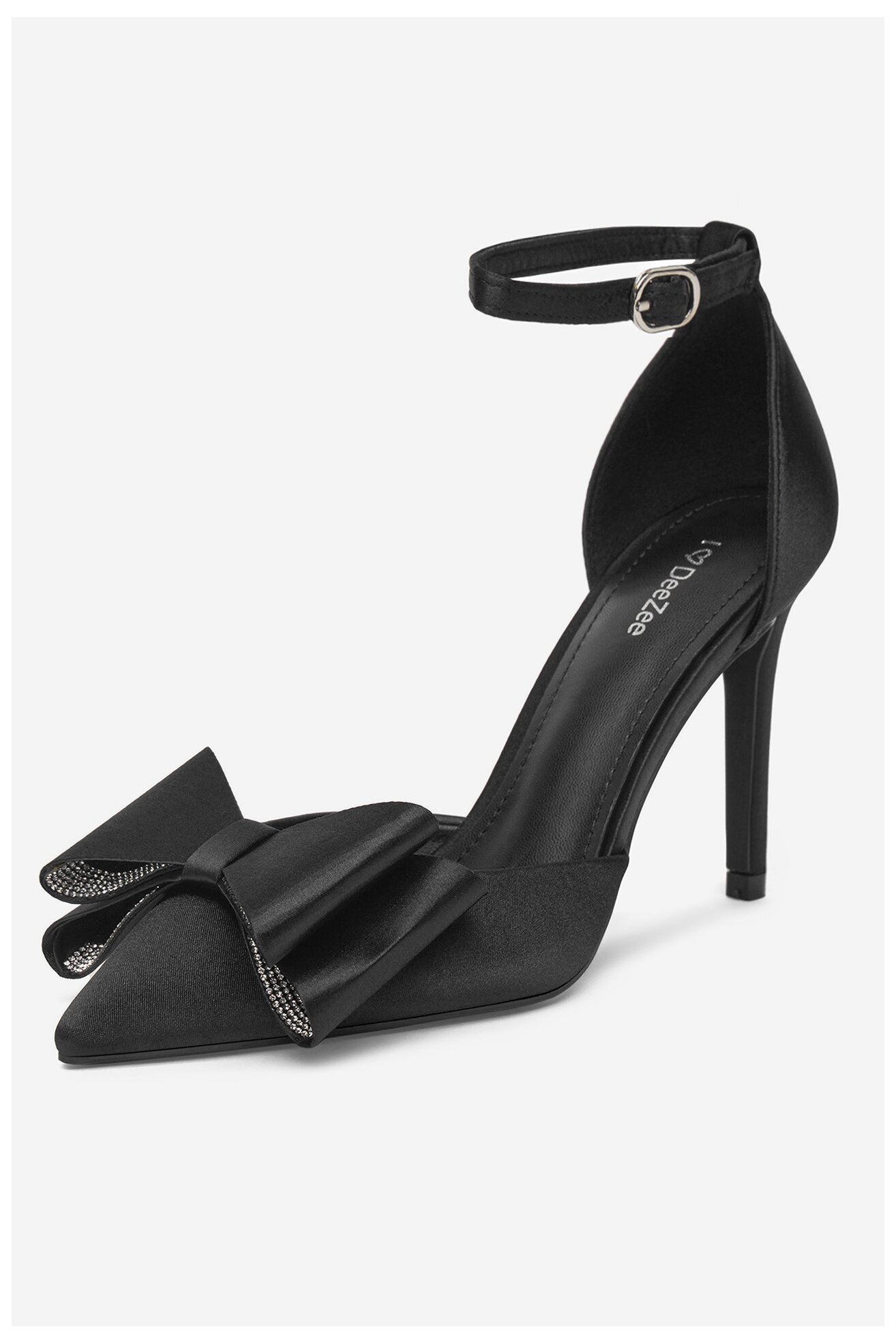 Pantofi cu toc DeeZee GA0-0727 NEGRU