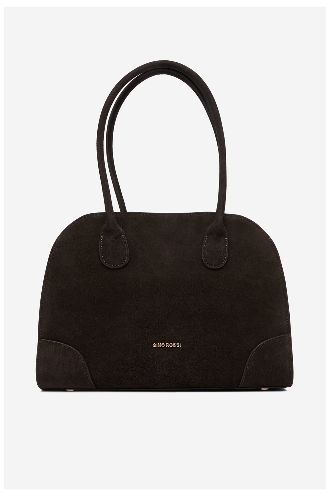 Дамска чанта Gino Rossi EO-LA224-19138 ТЪМНОКАФЯВ