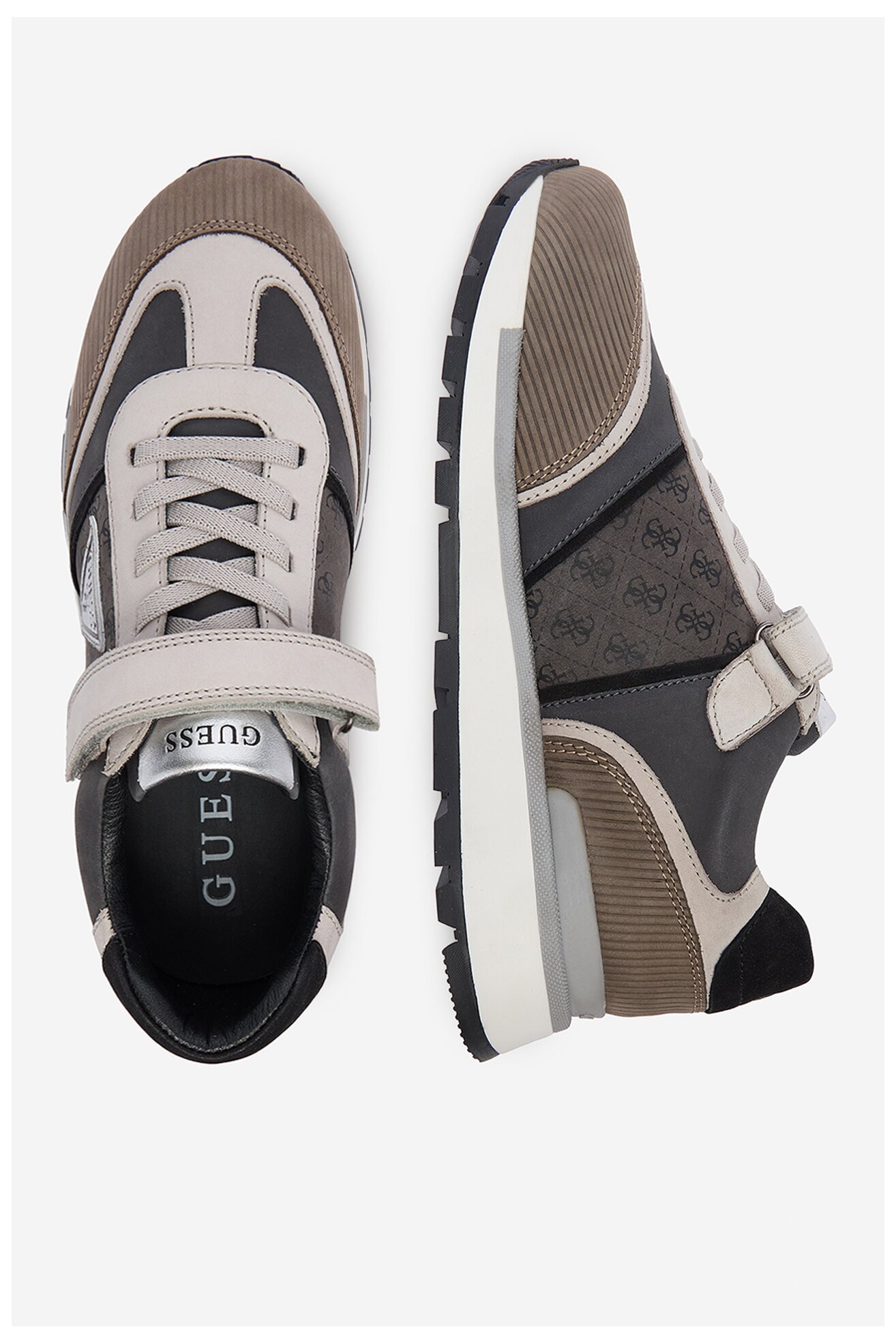 Sneakers GUESS EO-CI12-B541-01 Szary