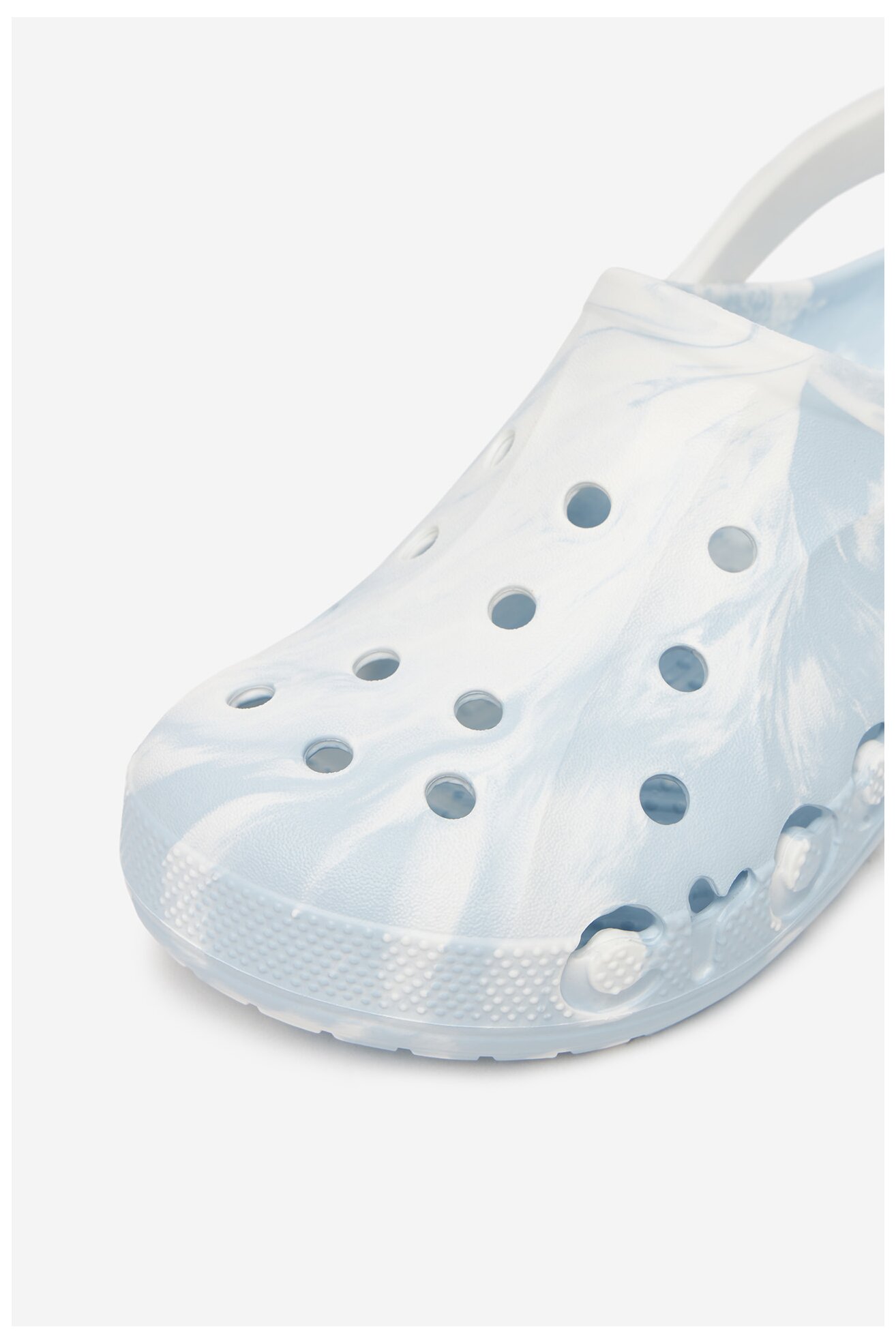 Șlapi pentru bazin Crocs C-BAYA MARBLED CLOG 206935-94S ALB