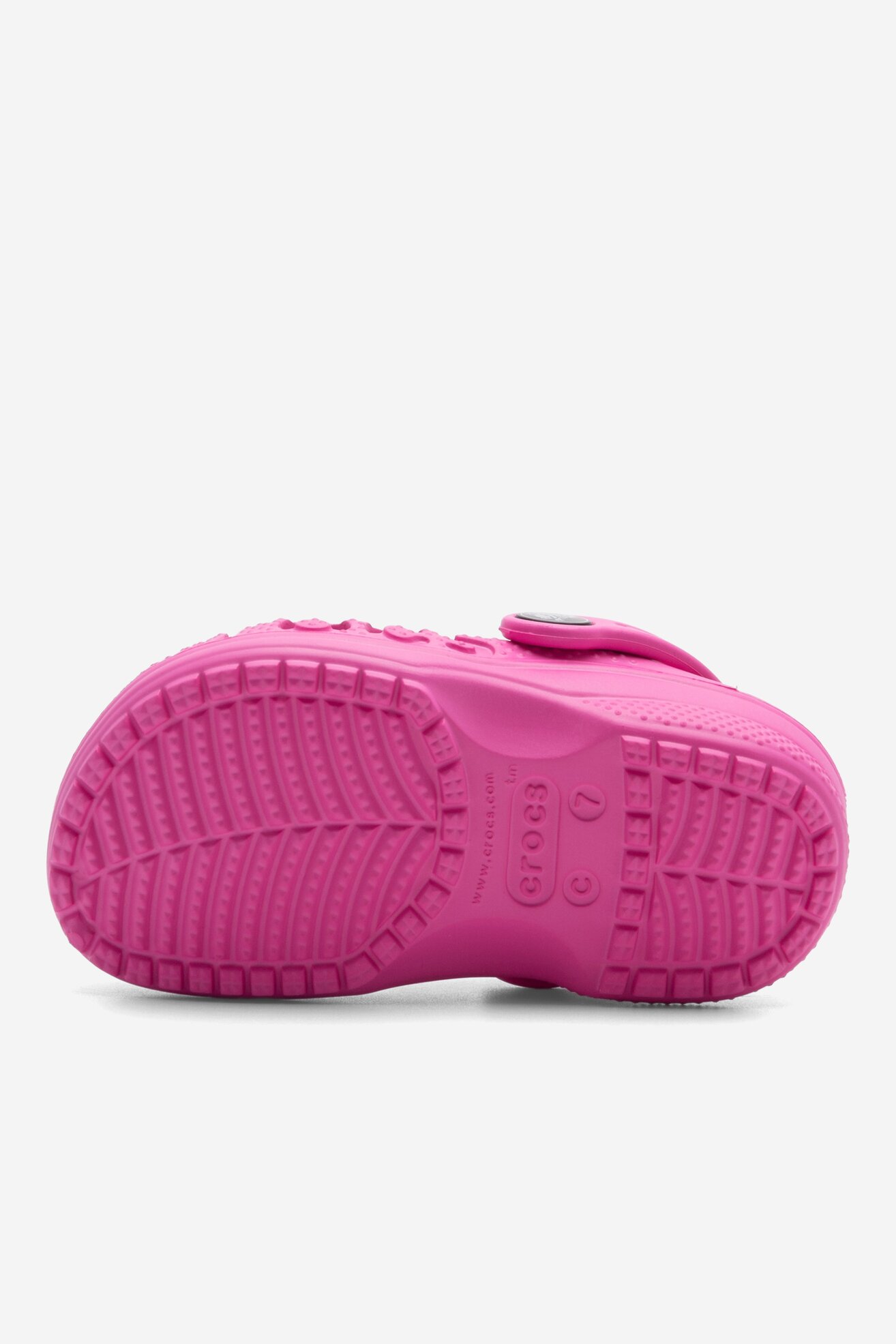 Klapki basenowe Crocs BAYA CLOG T 207012-6QQ Różowy