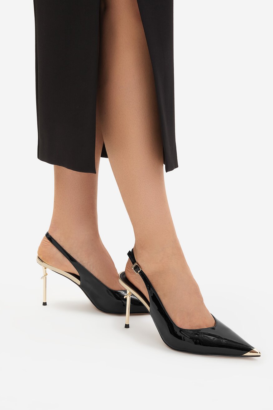 
                EVA MINGE - Szpilki skórzane - 5906751804612