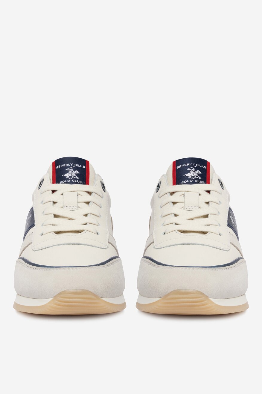 
                Beverly Hills Polo Club - Sneakersy skórzane - 5907964013662