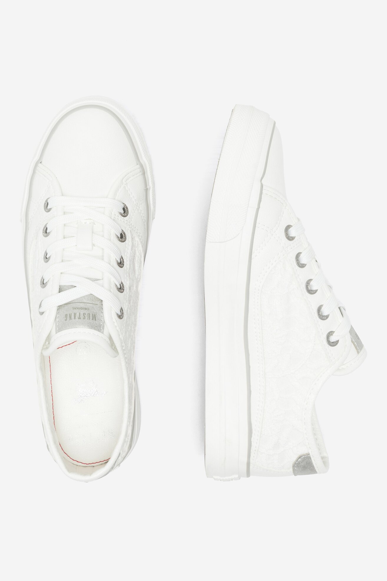 MUSTANG 1272-309 - Scarpe Da Ginnastica Basse Donna - Comode E Con Allacciatura