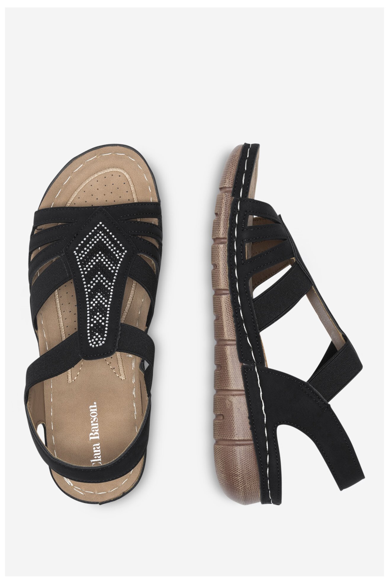 Sandale Clara Barson WYL0510-03 NEGRU