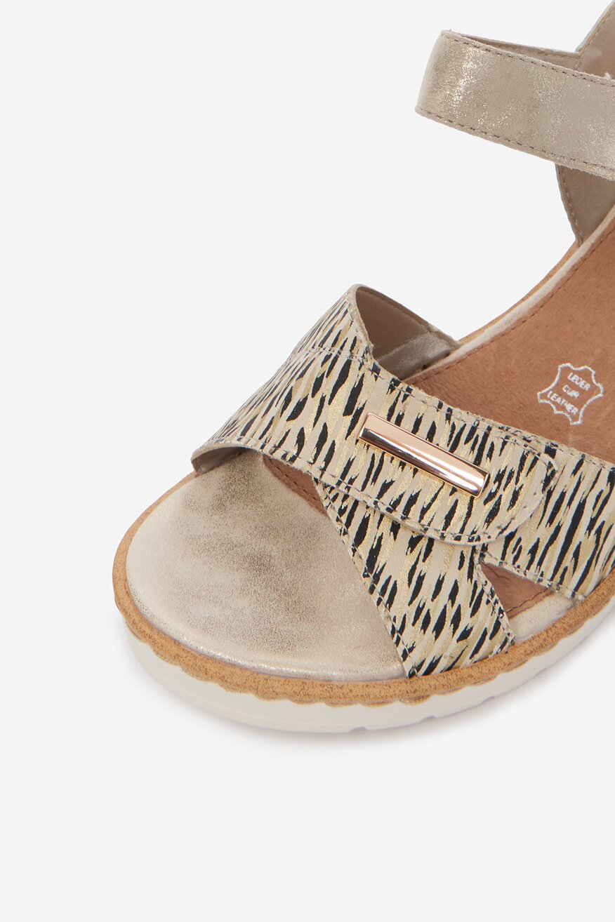 
                Remonte - Sandały skórzane - 5906751739082