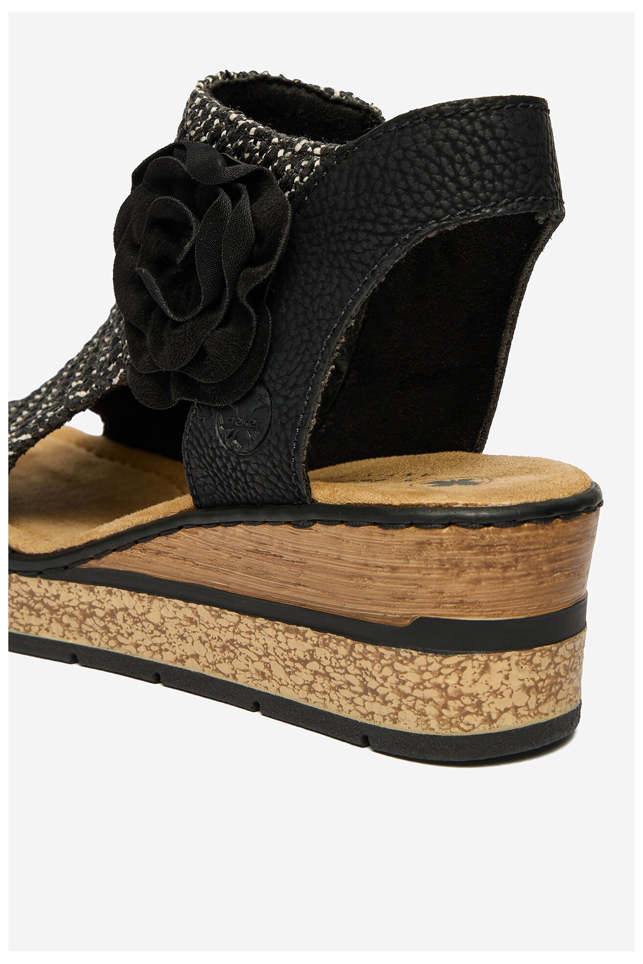 Sandały Rieker CEO-63791-01 Czarny