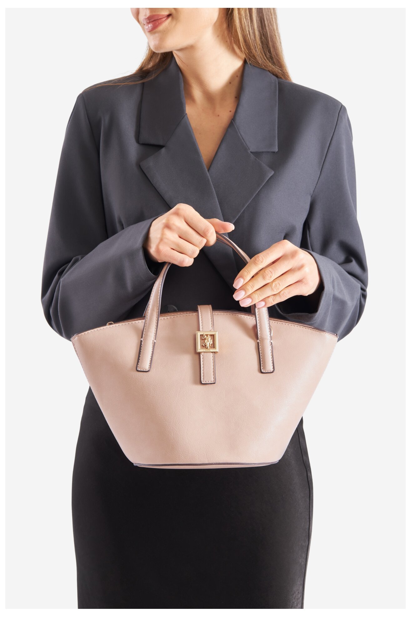 Torba U.S. POLO ASSN. BIUXT8500WVP ROZE