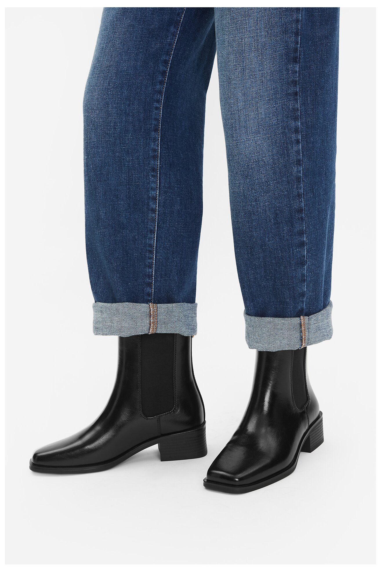 Bokacsizma Jenny CEO-HY60285-1 FEKETE