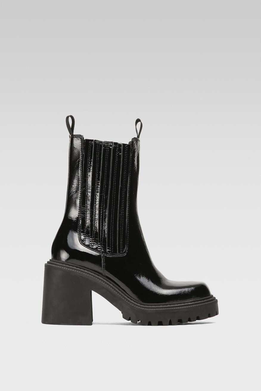 Gino Rossi - Botki na obcasie skórzane - 5904862111506