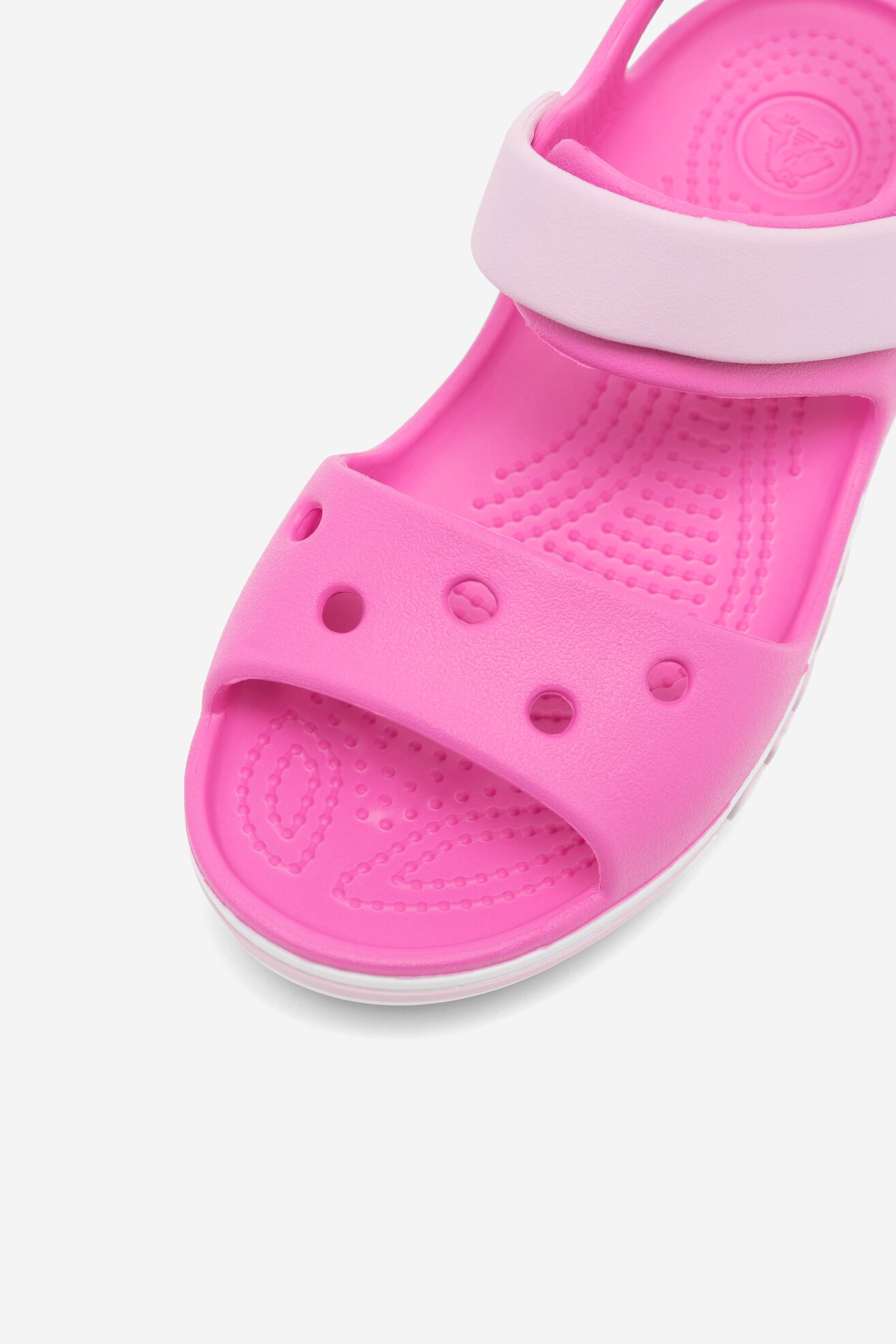 Sandały Crocs BAYABAND SANDAL K 205400-6QQ Różowy