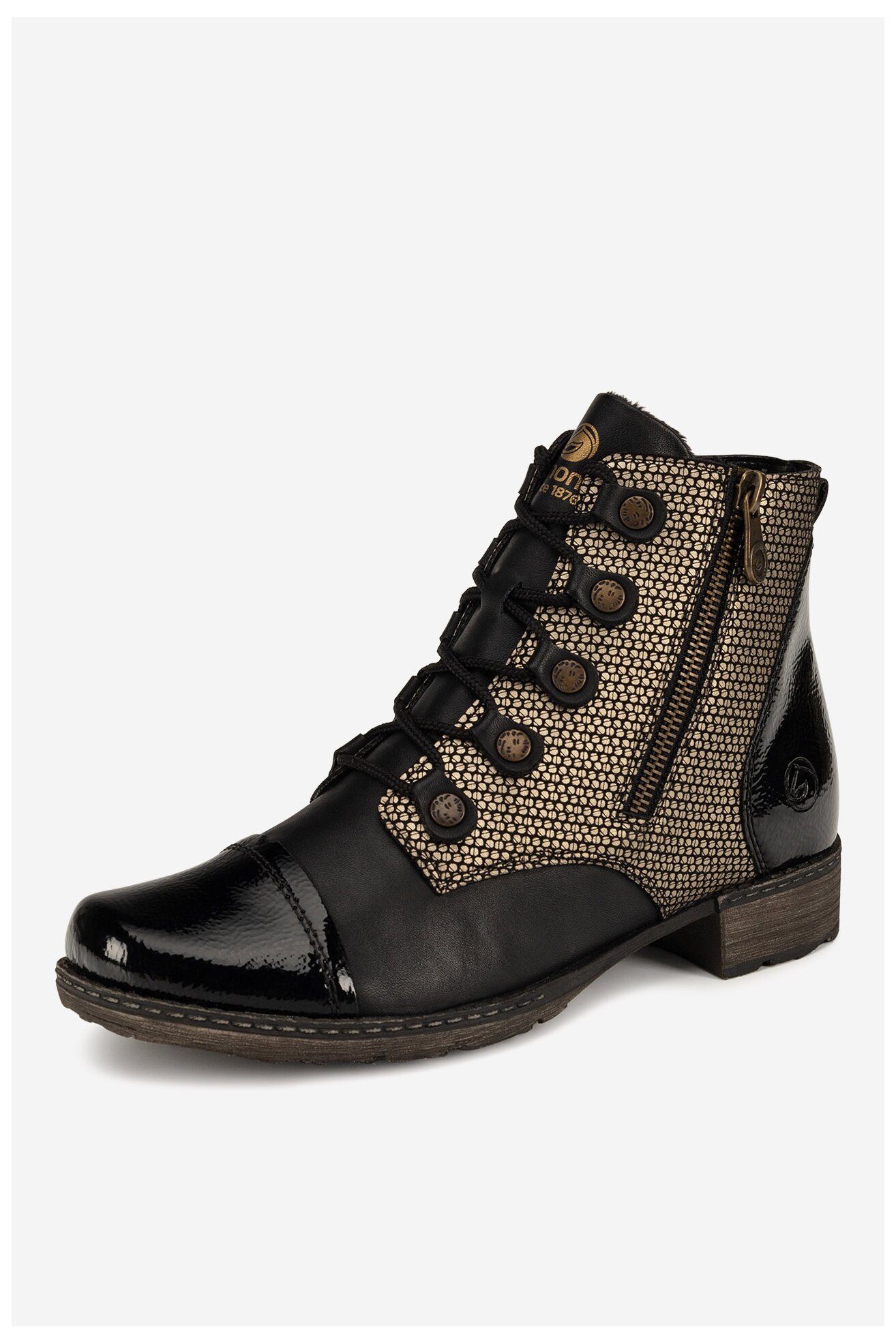 Bocanci Remonte D4391-03 NEGRU