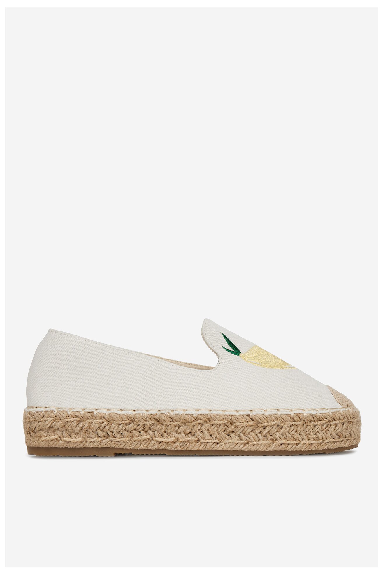 Espadryle DeeZee 8-807-2 Biały