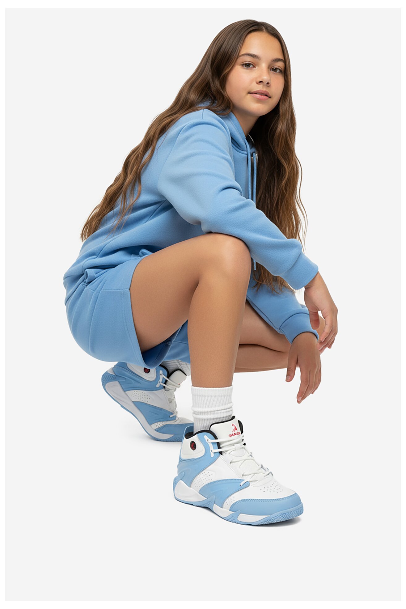 Încălțăminte sport SHAQ CEO-DEVASTATOR AQ95010B-WL ALBASTRU