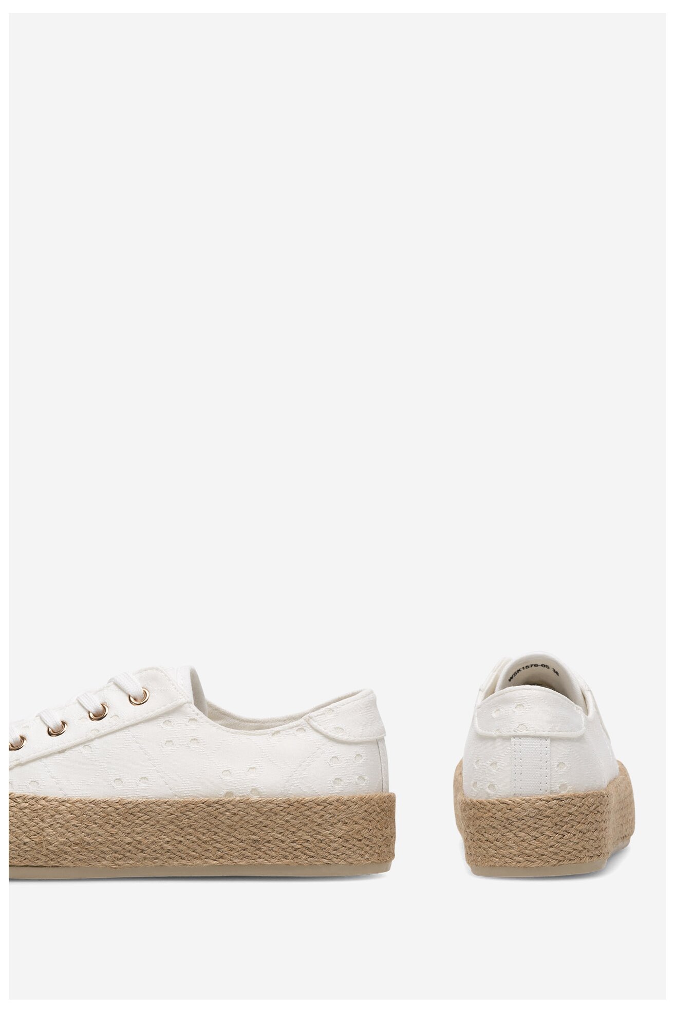 Espadryle Jenny Fairy EMMA WSK1576-05 Biały