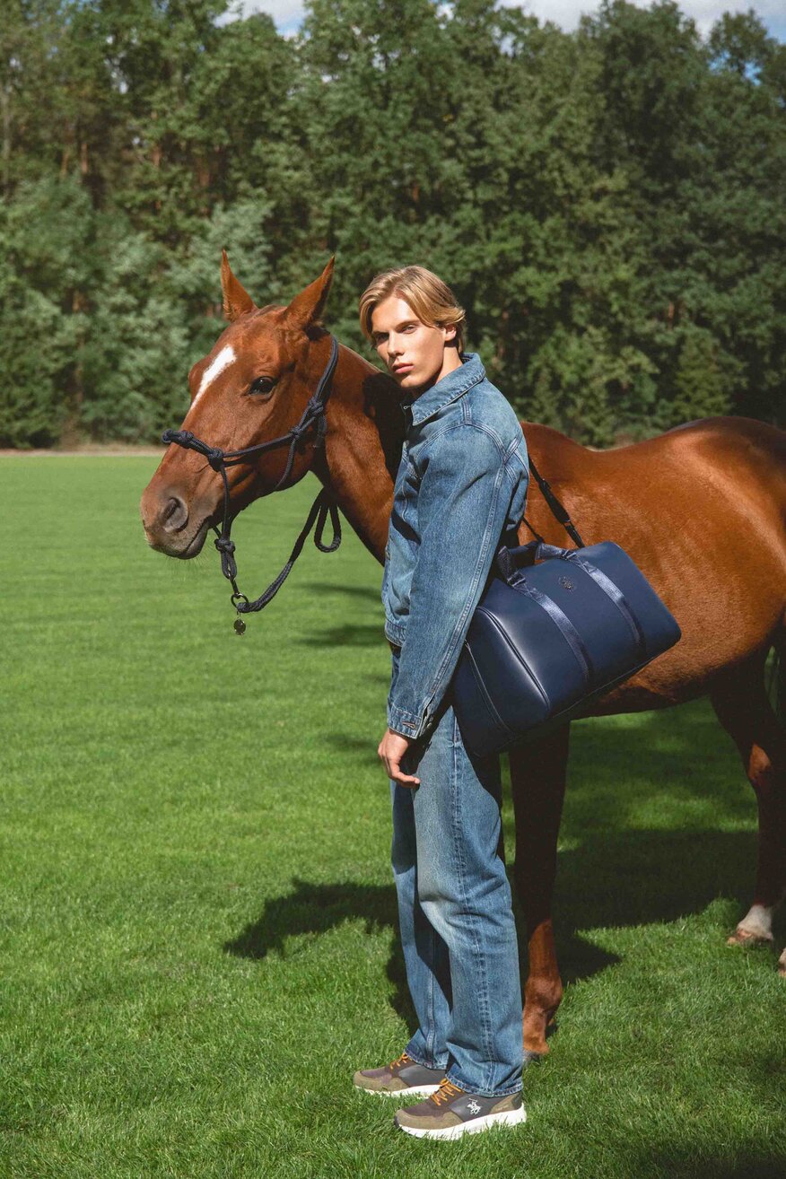 Tenisky Beverly Hills Polo Club KHAKI - 5906751352311