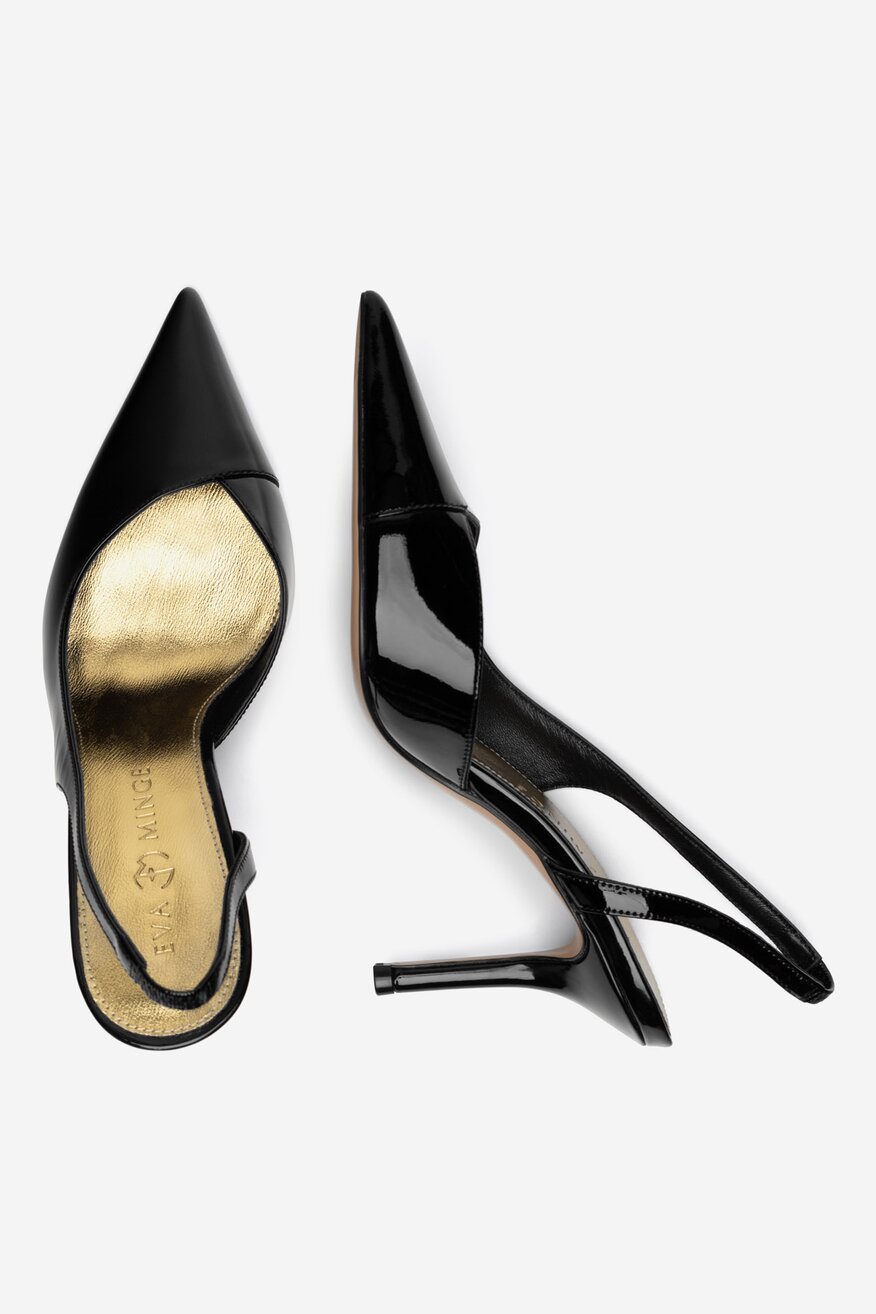 
                EVA MINGE - Szpilki skórzane - 5906751609866