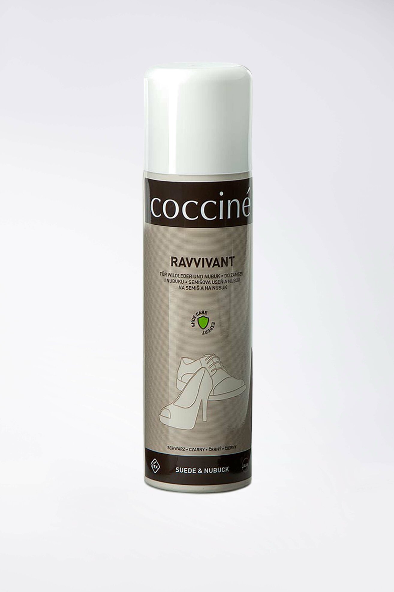 Kosmetyki do obuwia Coccine RAVVIVANT SPRAY CZARNY 250ML Czarny
