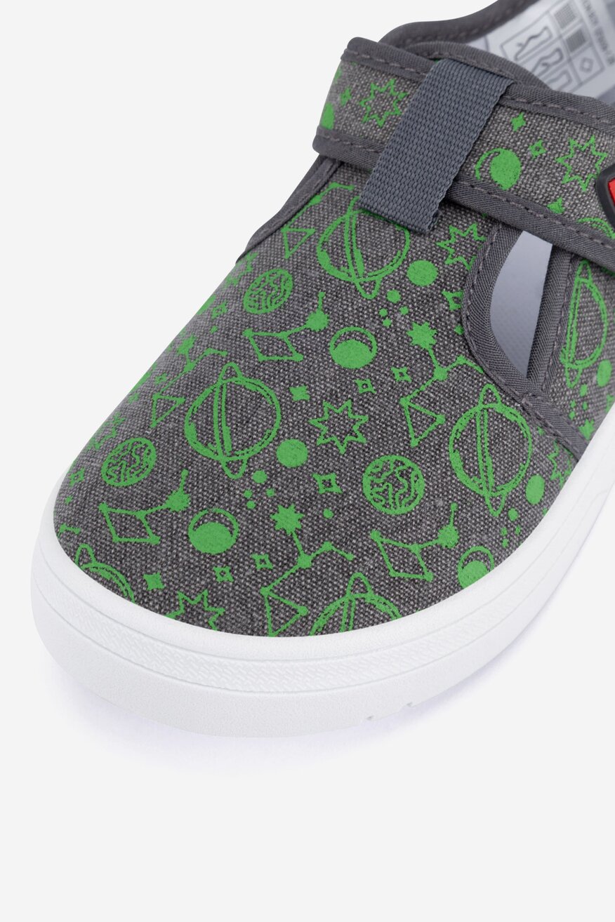 Bačkory Action Boy ŠEDÁ - 5905588758617