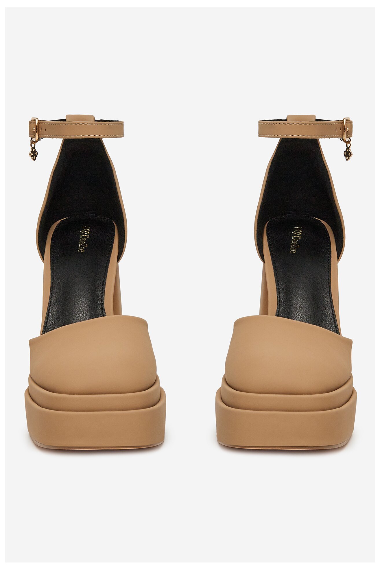 Pantofi cu toc DeeZee LW85478-6 CREM