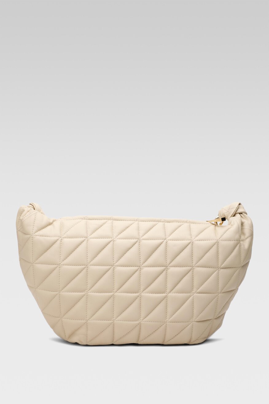 
                Badura - Torebka skórzana pikowana - 5904862415710