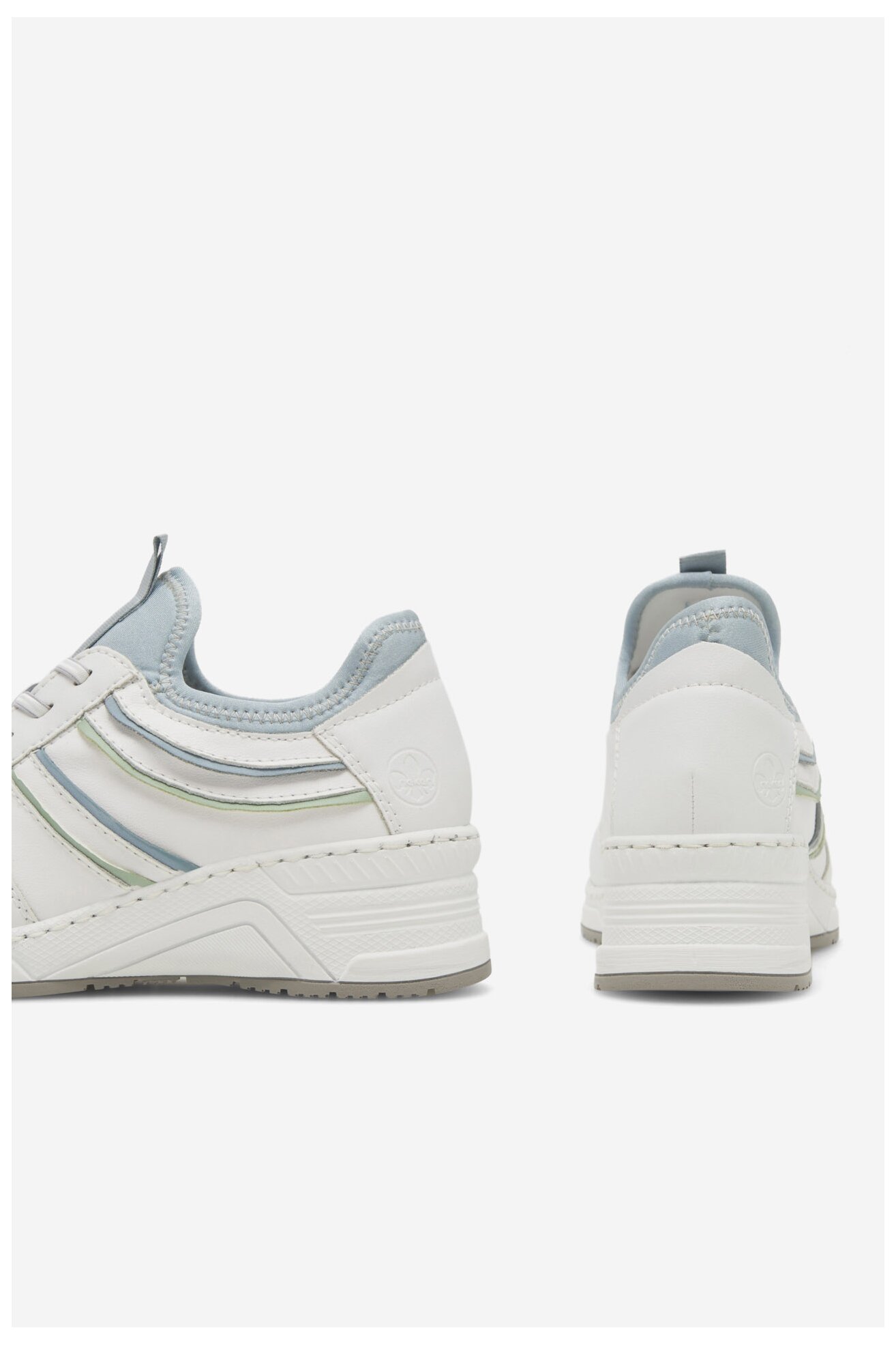 Tornacipő Rieker N4381-80 FEHÉR