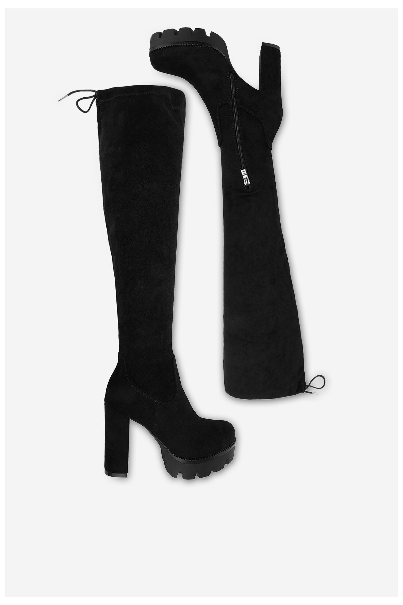 Kozaki DeeZee 23759-7-BLACK SU Czarny