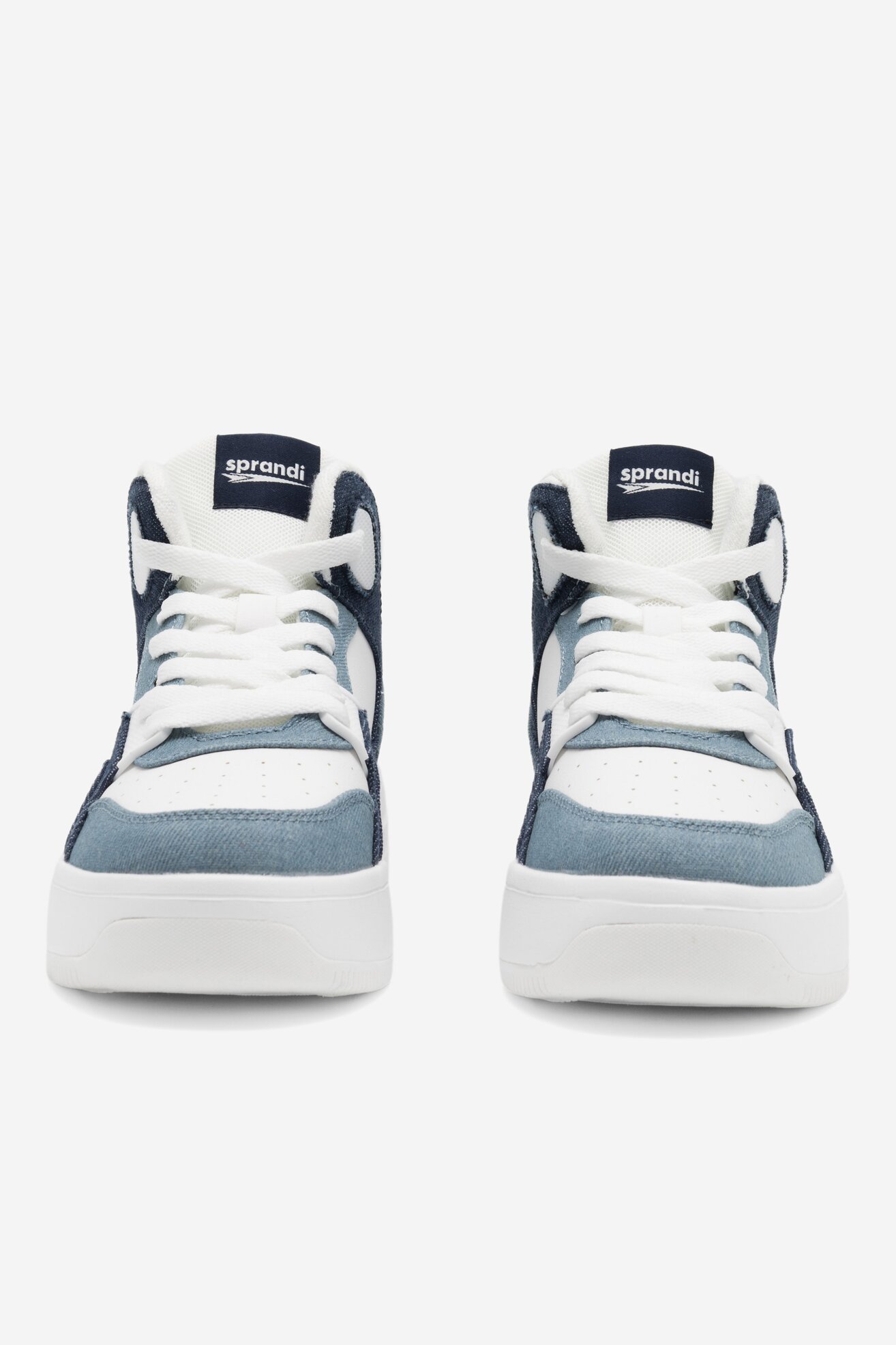 Obuwie sportowe Sprandi BEAT MID WP40-22755D Jeansowy