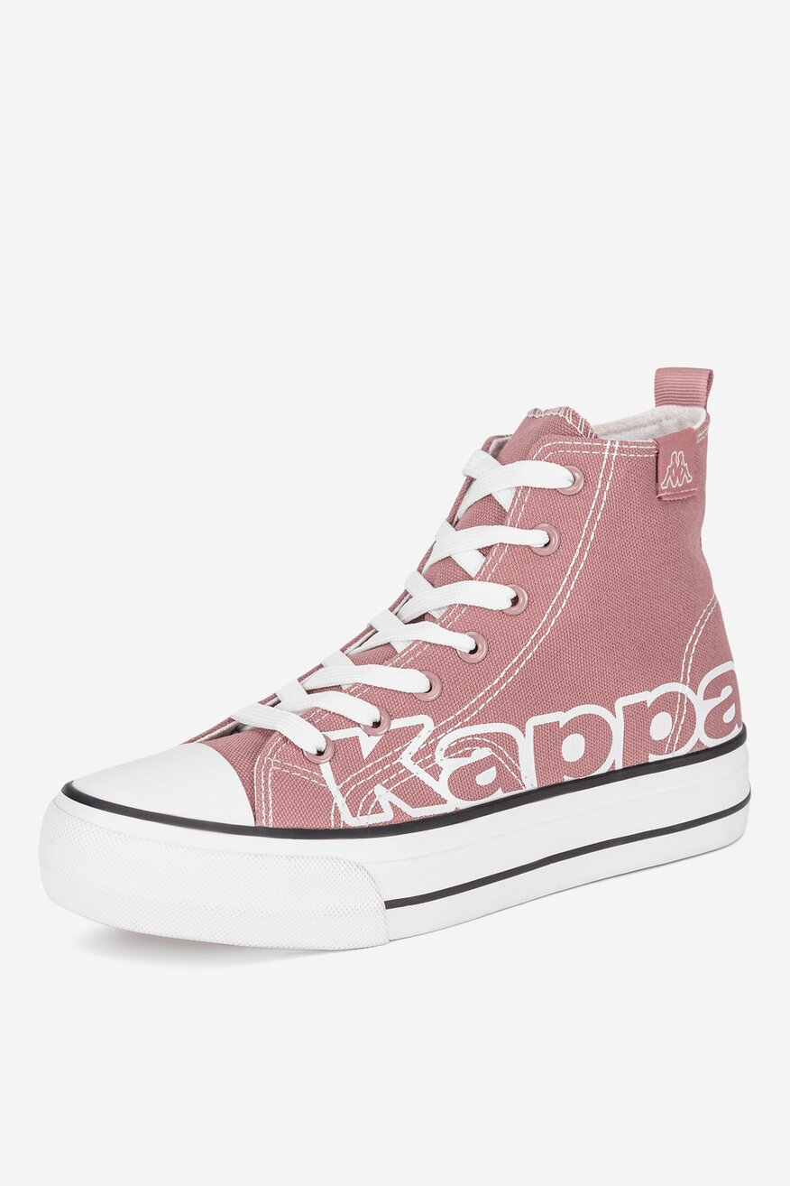 Kappa - Trampki wysokie na platformie - 5905588737483