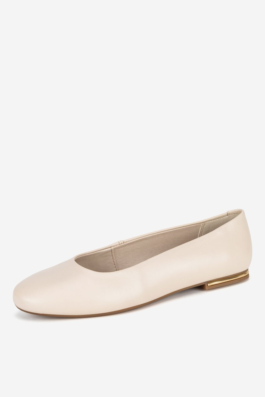 
                Lasocki - Baleriny skórzane - 5906751002377