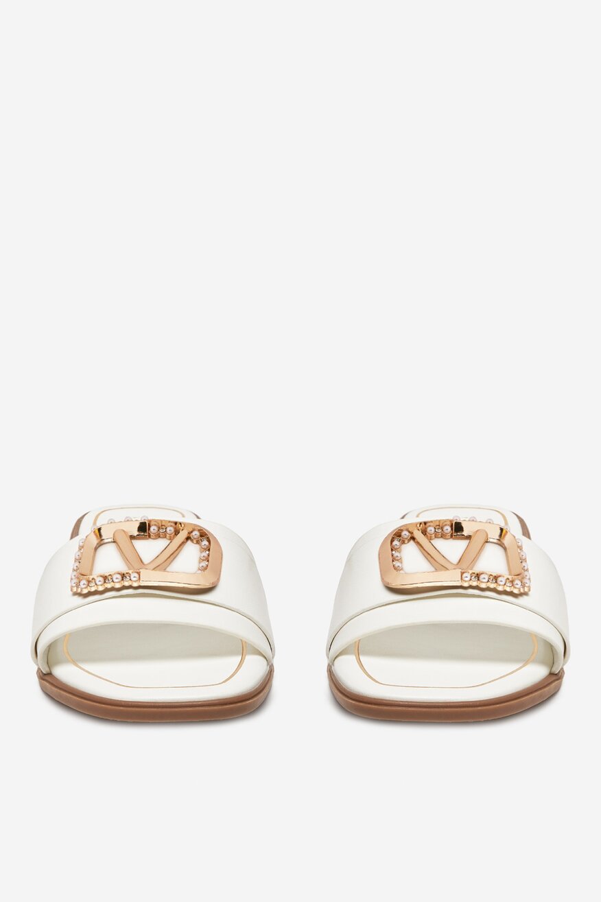 Șlapi DeeZee ALB - 5906751153611