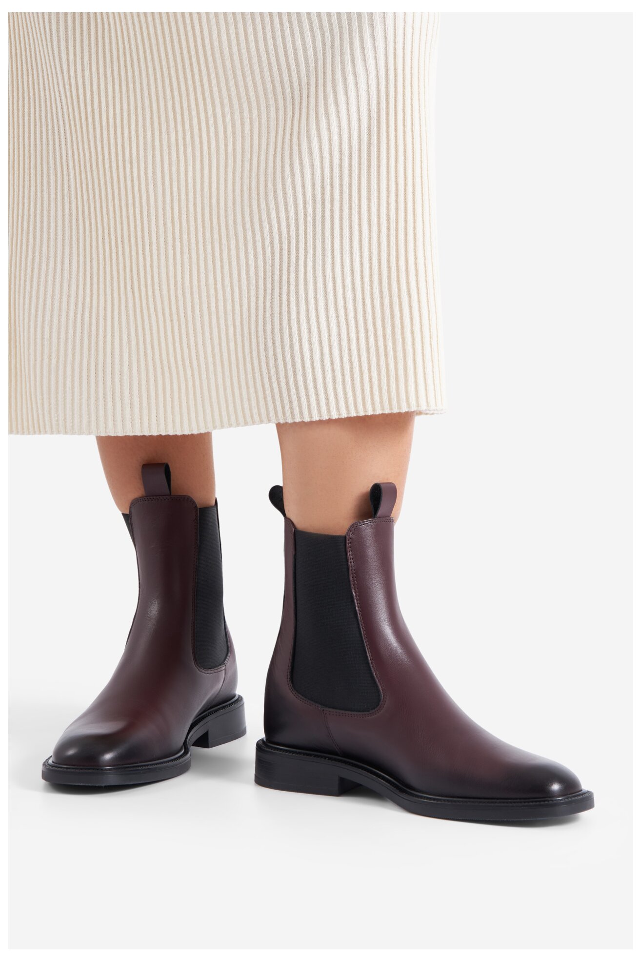 Botki Gino Rossi PETRA-124 Bordowy