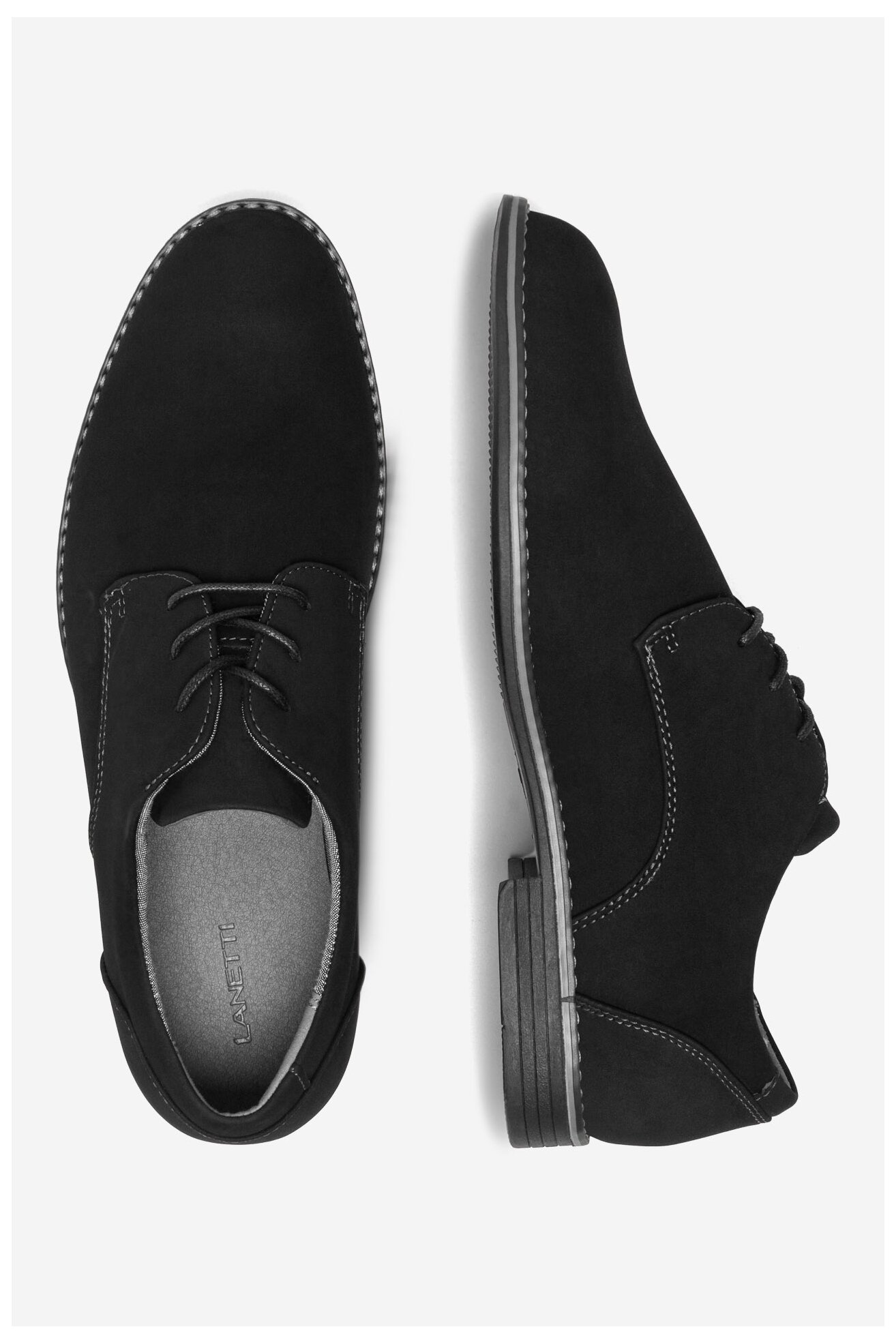 Половинки обувки Lanetti M16SS025-30 ЧЕРЕН