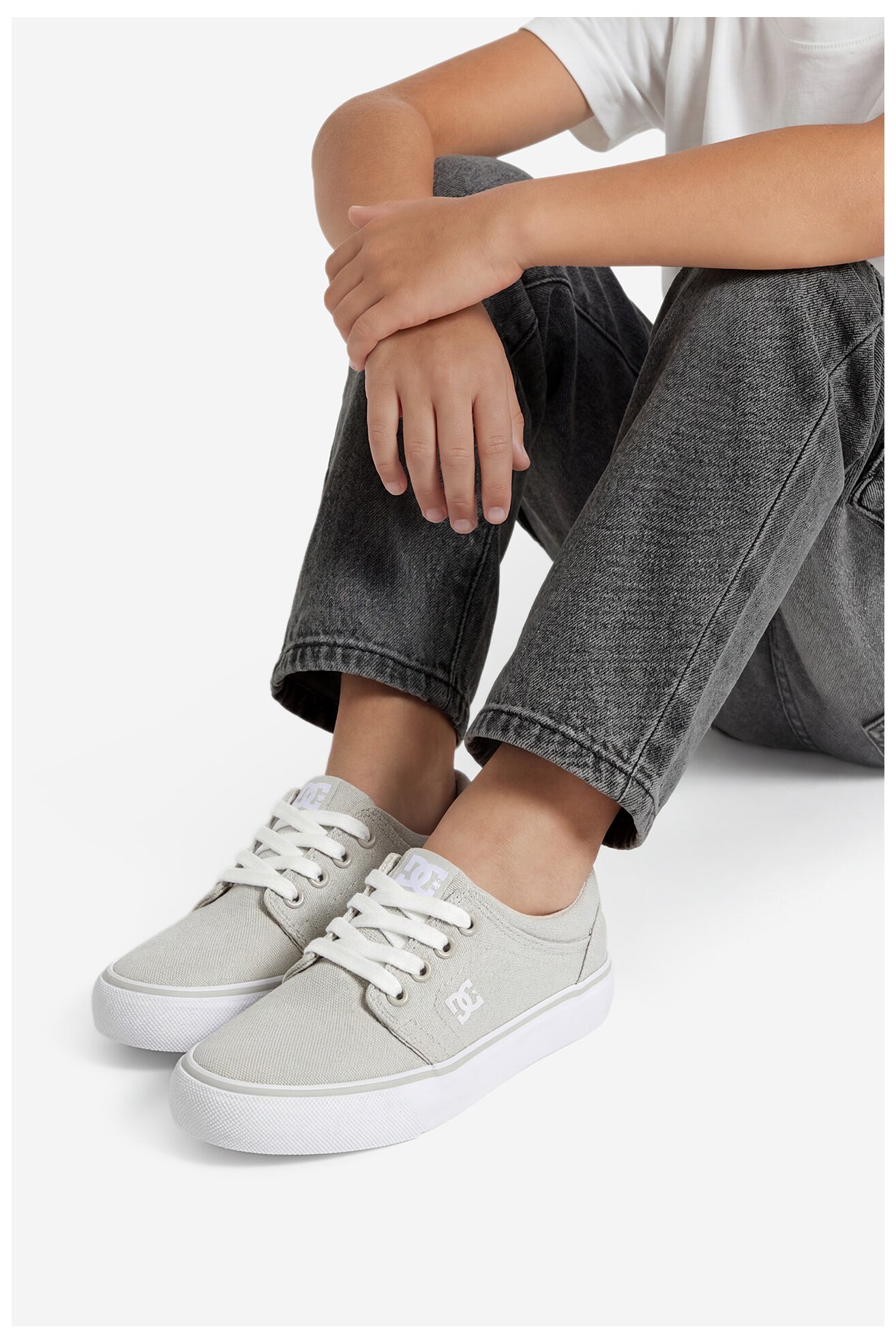 Sportska obuća DC Shoes CEOWB-LEA-ZL-DC001-CH SIVA